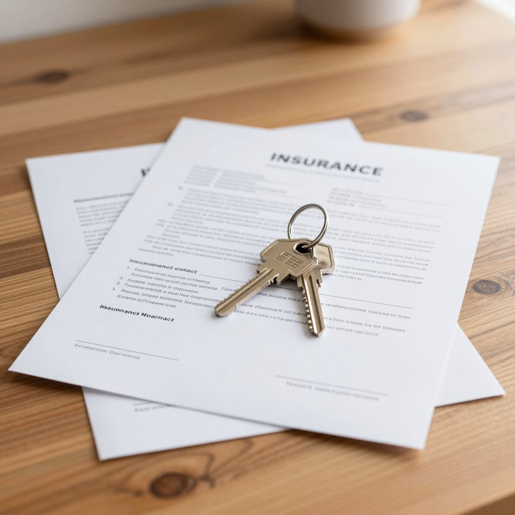 Couple signant un contrat d'assurance emprunteur avec un conseiller bancaire