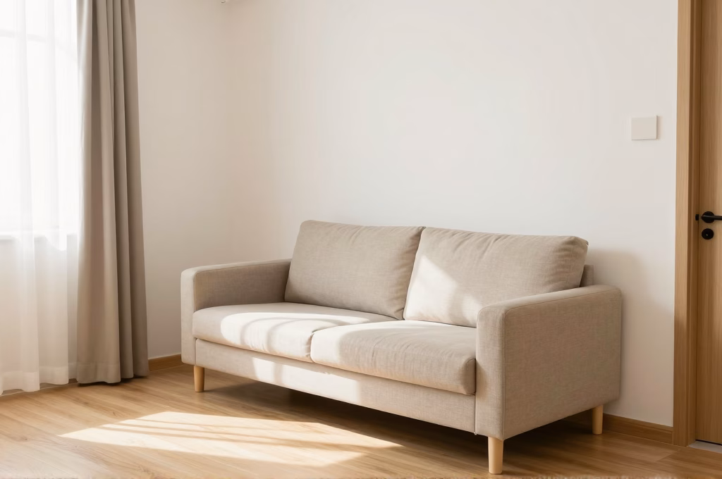 Petit appartement cosy avec decoration minimaliste et lumiere naturelle
