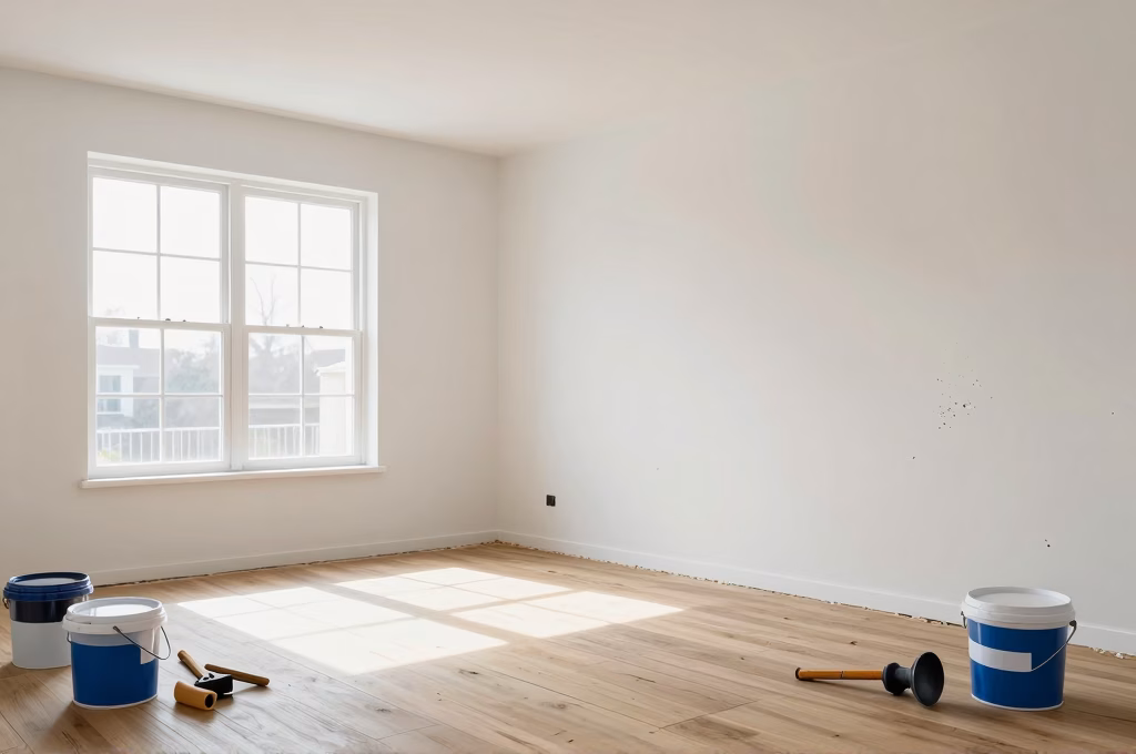 Réparation et rénovation d'un logement après un sinistre avec travaux en cours